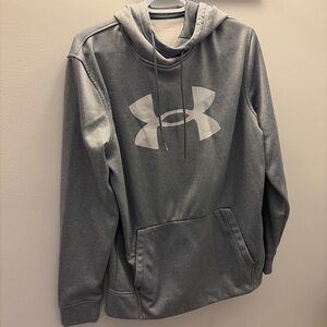 Under Armour Men's Charcoal Gray Pullover Hoodie
